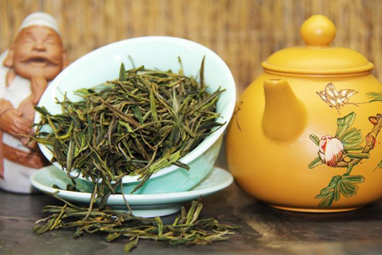 Сухой зеленый чай