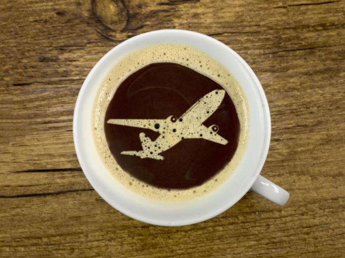 Кофе в самолете
