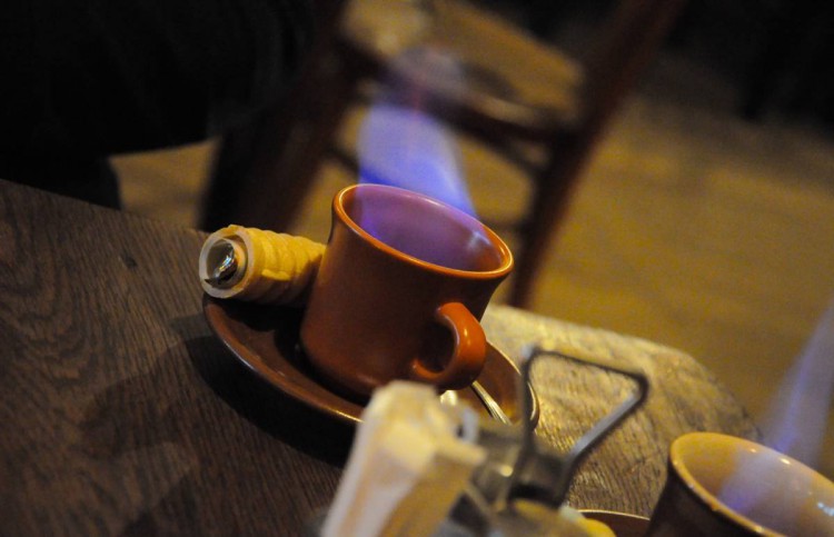 Горящий кофе по-армянски