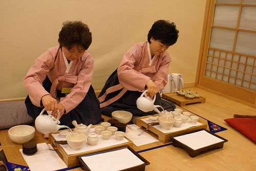 Корейская традиция чаепития