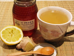 Чай с медом и лимоном