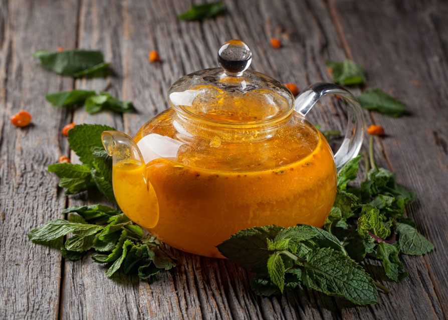 Чай с облепихой «Витаминка для иммунитета»: полезные свойства и рецепт приготовления